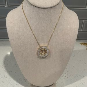 I Letter Necklace
